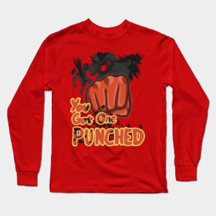 You got Punched Long Sleeve T-Shirt